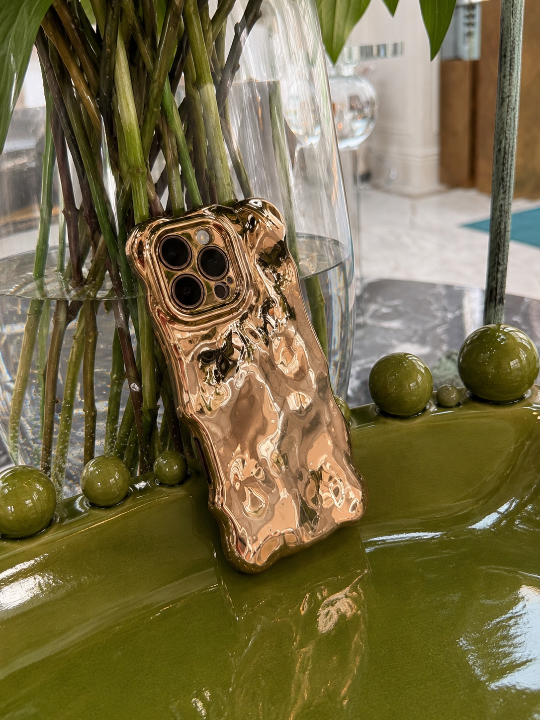Golden Hour Bubble Phone Case