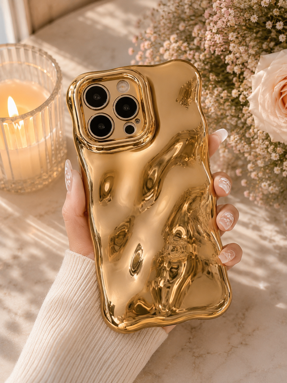 Golden Hour Bubble Phone Case