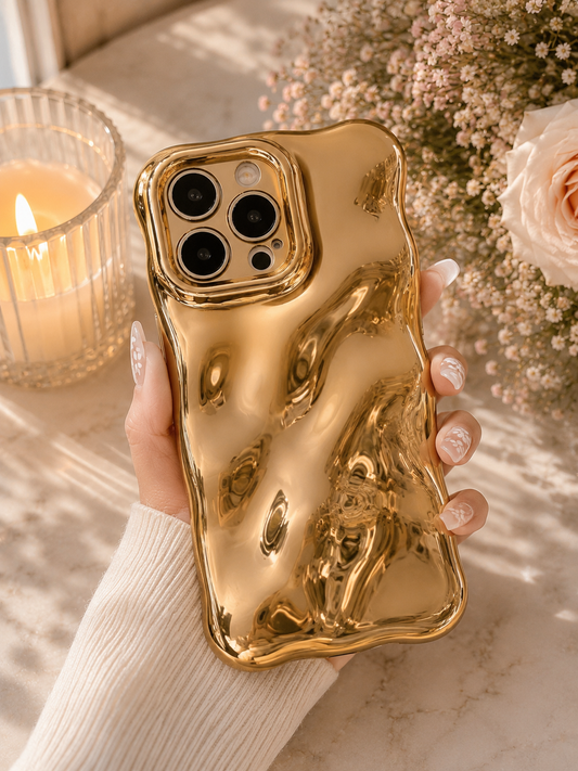 Golden Hour Bubble Phone Case