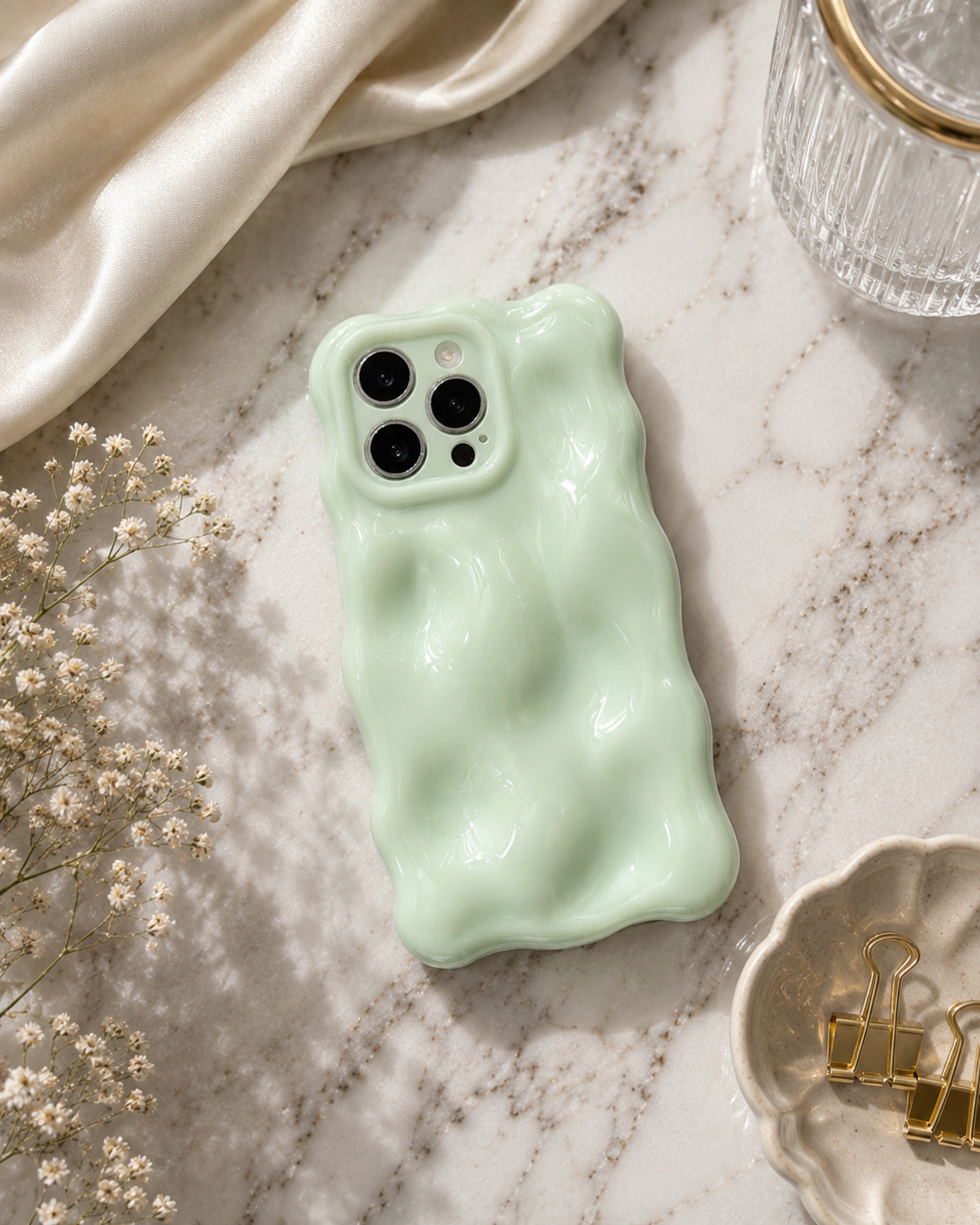 Matcha Bubble Phone Case