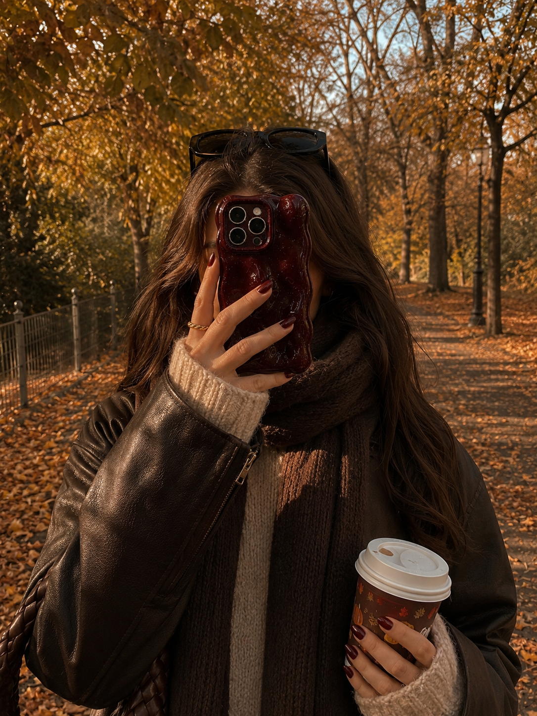 Merlot Bubble iPhone Case